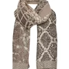 Cream Paisly Scarf