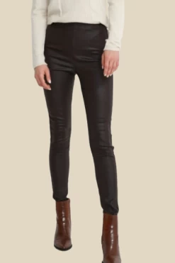 Cream Tabea Woven Legging