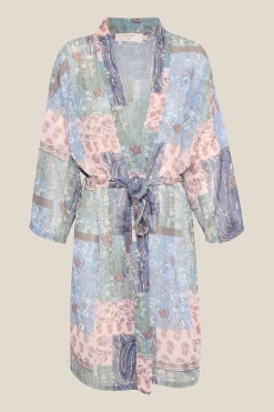 Cream Patchwork Kimono
