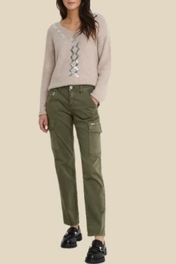 Cream Zoly Cargo Ankle