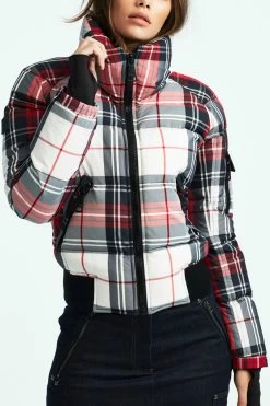 Sam Freestyle Plaid Bomber