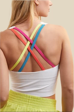 Women Clothing Store 11 Rainbow Strappy Tank