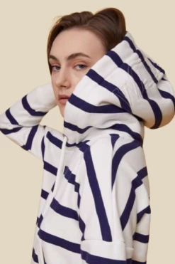 Women Clothing Store 40 Layna Stripe Hoodie