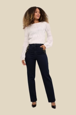 Cream Kanya Audrey Jeans -Women Clothing Store ProductImagecopy44 2023 09 28T100448.140