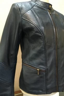 Leather Jacket 4489 -Women Clothing Store bihbihb